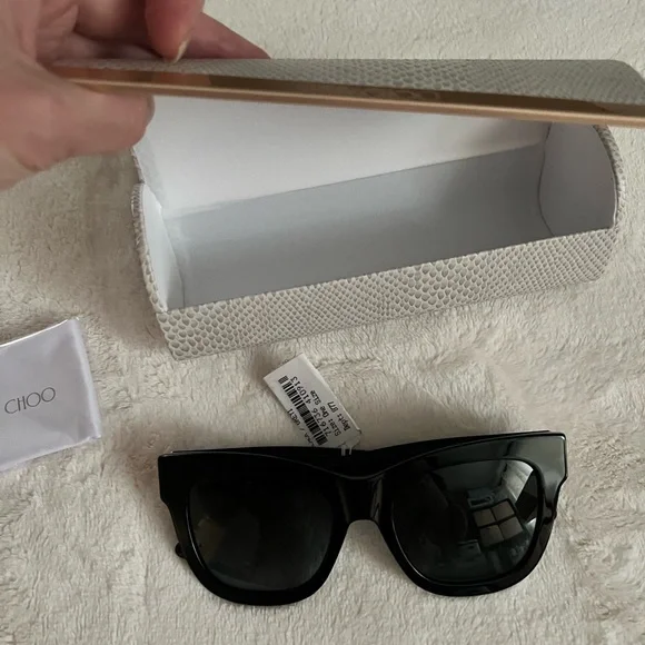 Jimmy Choo 53mm Square Sunglasses - Picture 10 of 10
